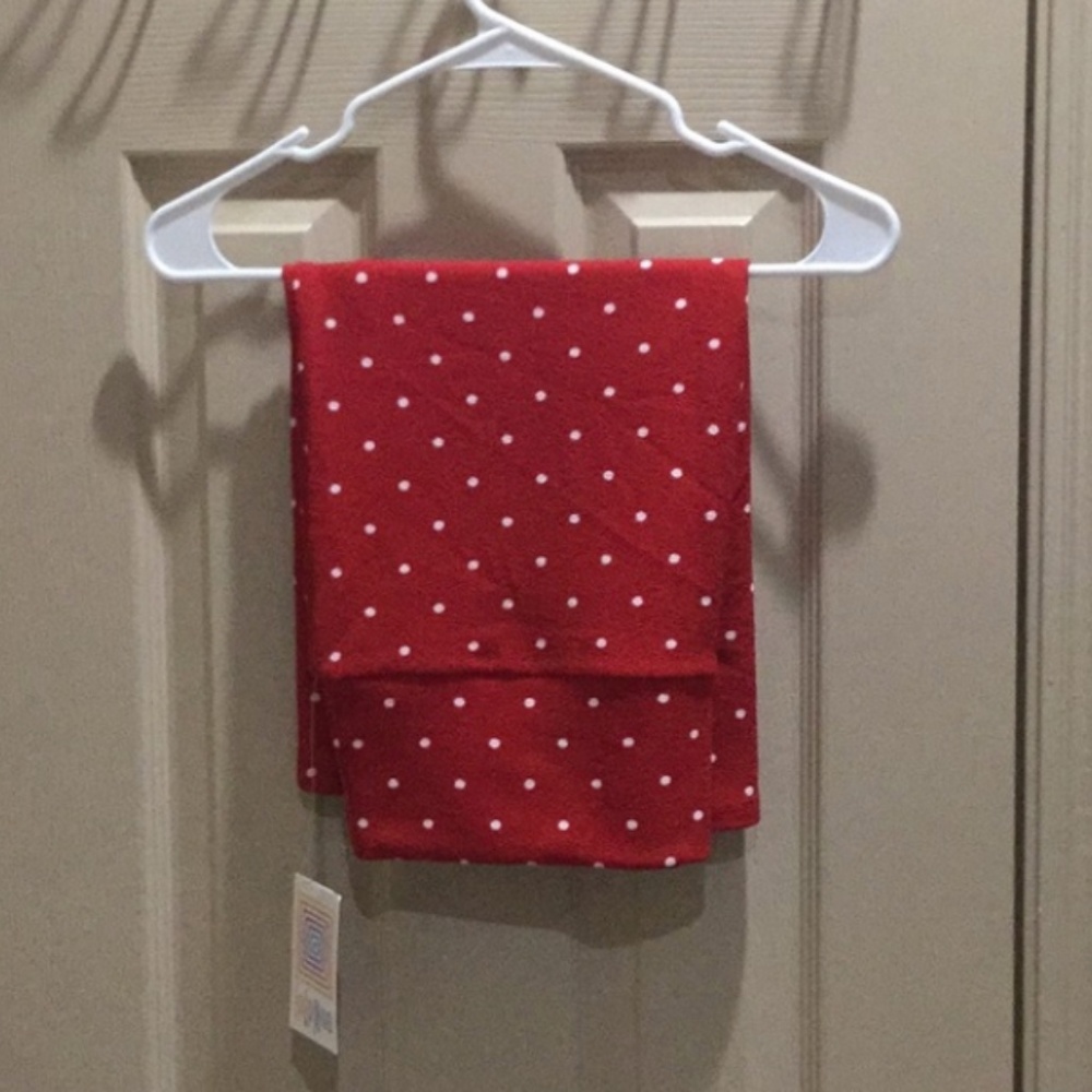 Large NWT Red with White Polka Dots Cassie